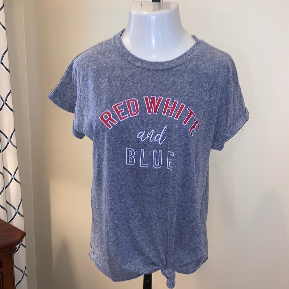 Gameday Couture Patriotic T-Shirt, XL